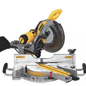 Dewalt 15 Amp Corded 12 in. Double Bevel Sliding Compound Miter Saw, Blade Wrench and Material Clamp