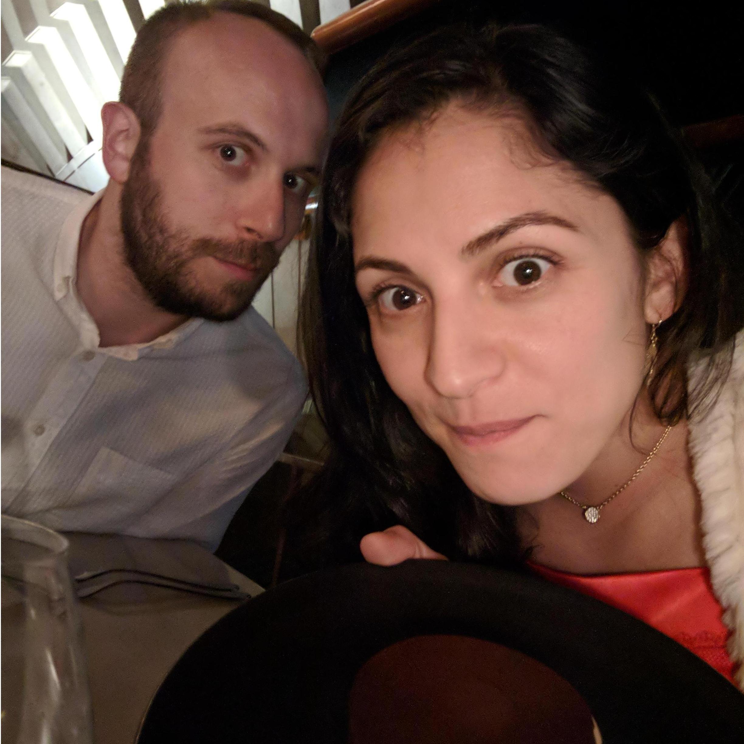 We love being goofy in all circumstances.