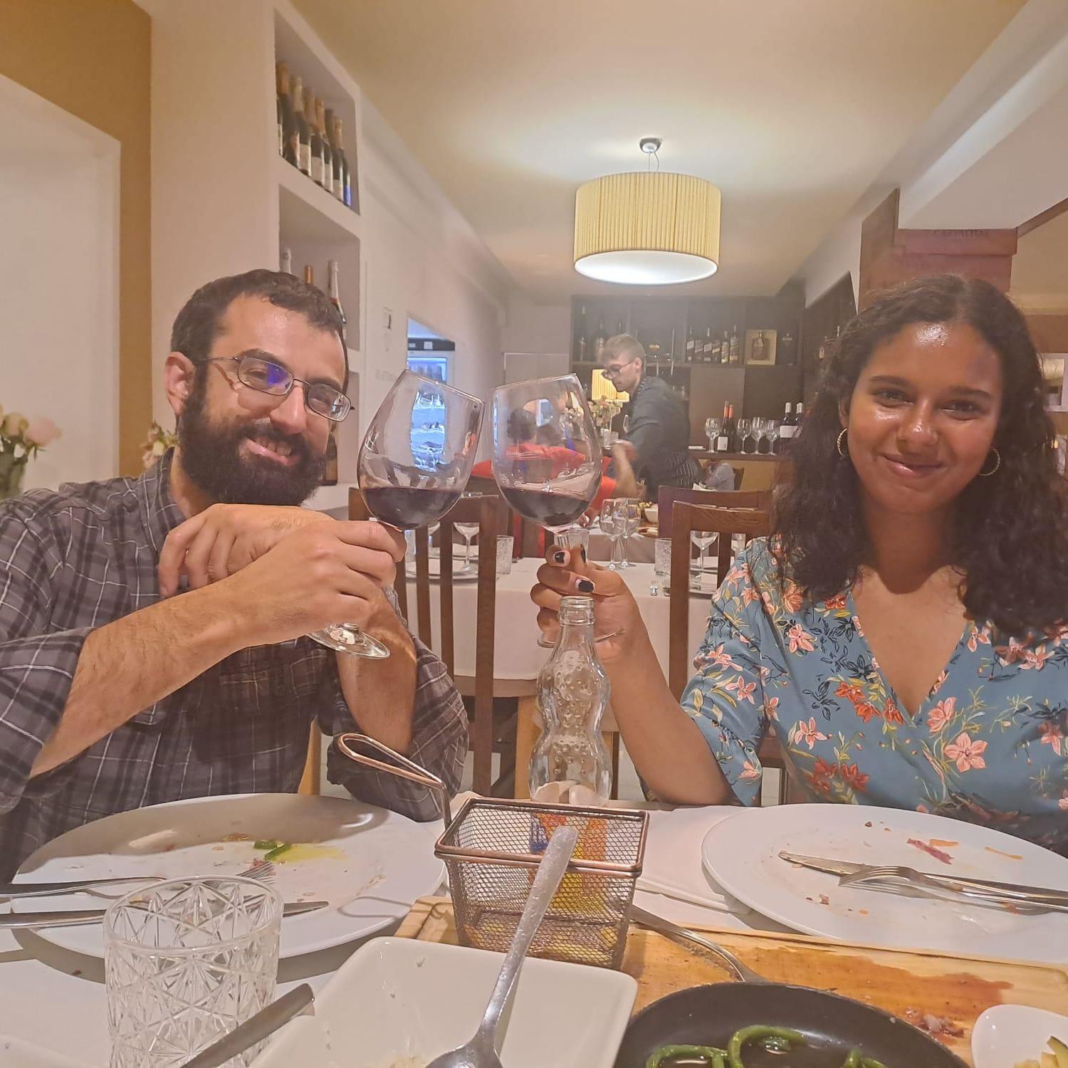 Dinner date with Ellem's familly