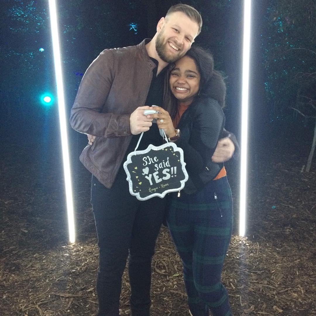 SHE SAID YES!