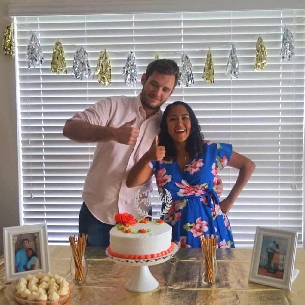 Our engagement party! 2018