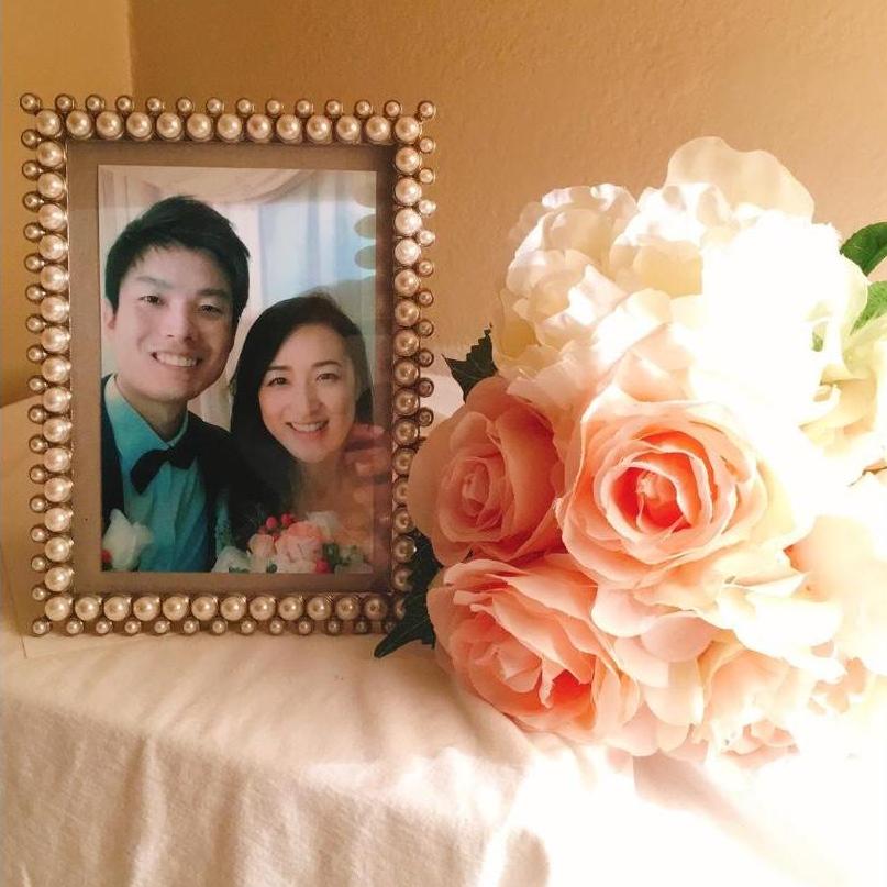 The day of our legal ceremony through Zoom. :) 10/27/2020.