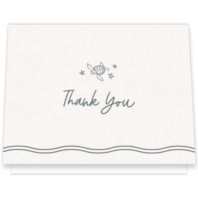 White Wedding Thank You - Mare Landscape