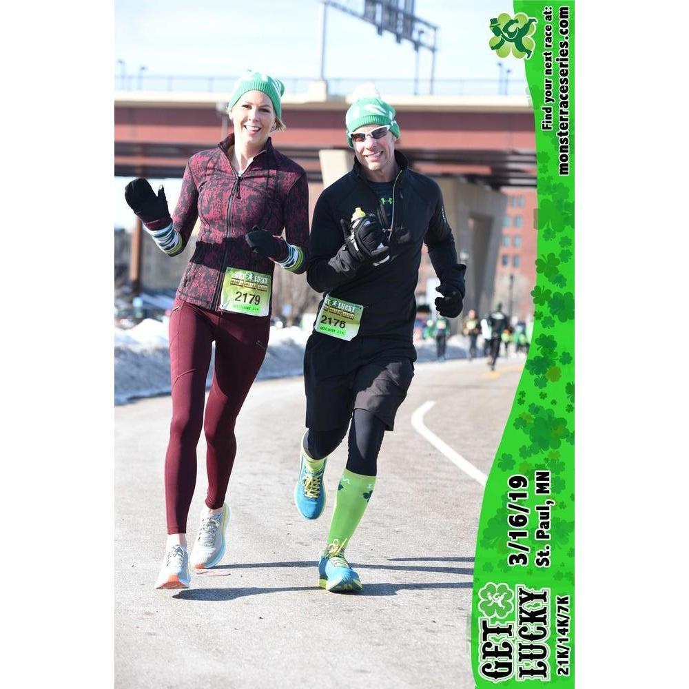 We ran our first half marathon together (Minnesota)