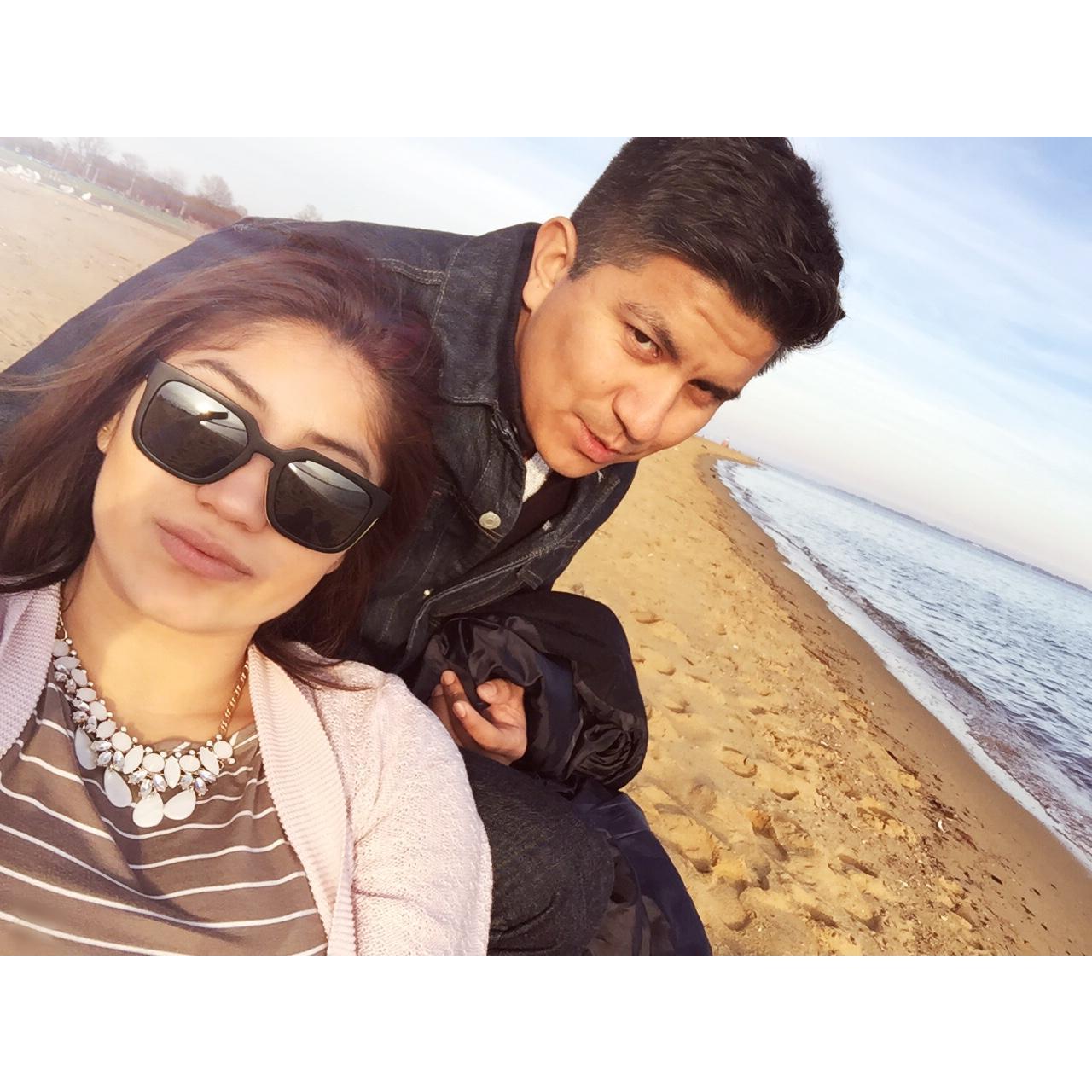Fun Fact: We are beach lovers! You can mostly find us near the waves not matter the season.