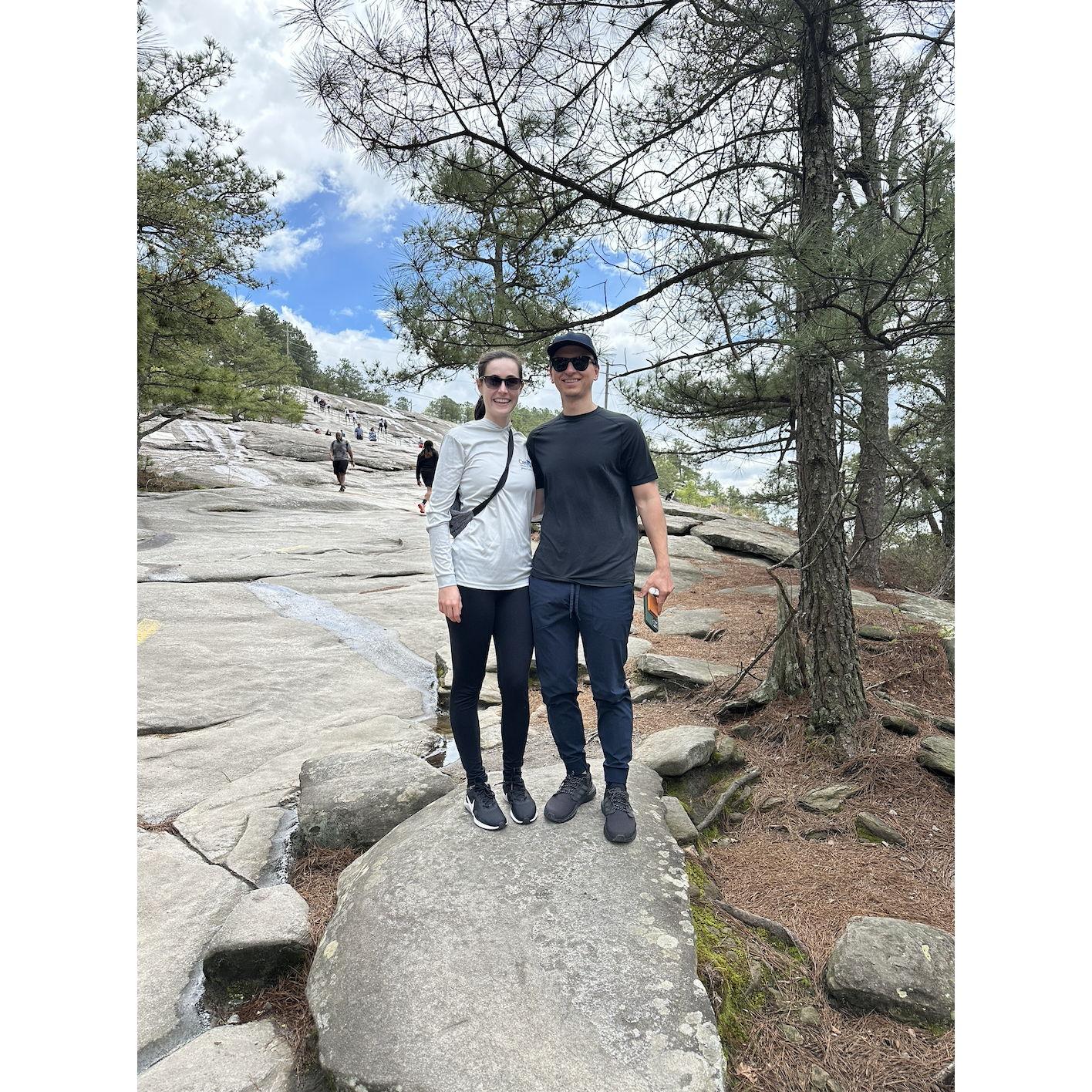 Stone Mountain - where we had our first date!
