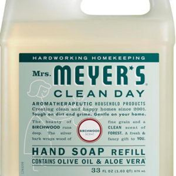 Mrs. Meyer's Liquid Hand Soap Refill, Birchwood, 33 OZ