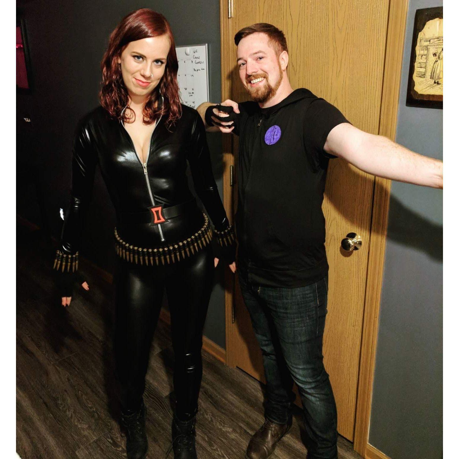 First Halloween (2017), Black Widow and Hawkeye