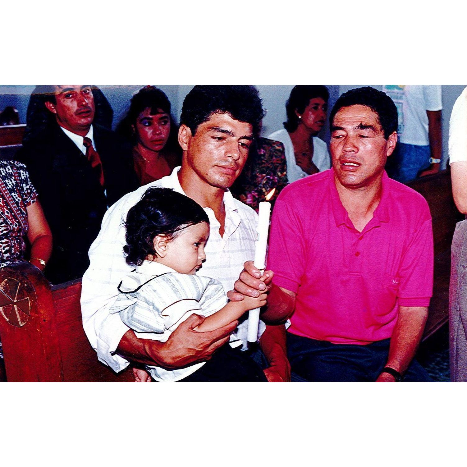 Los primeros treinta años Bautizo Pablo Saúl y Esmeralda 1992