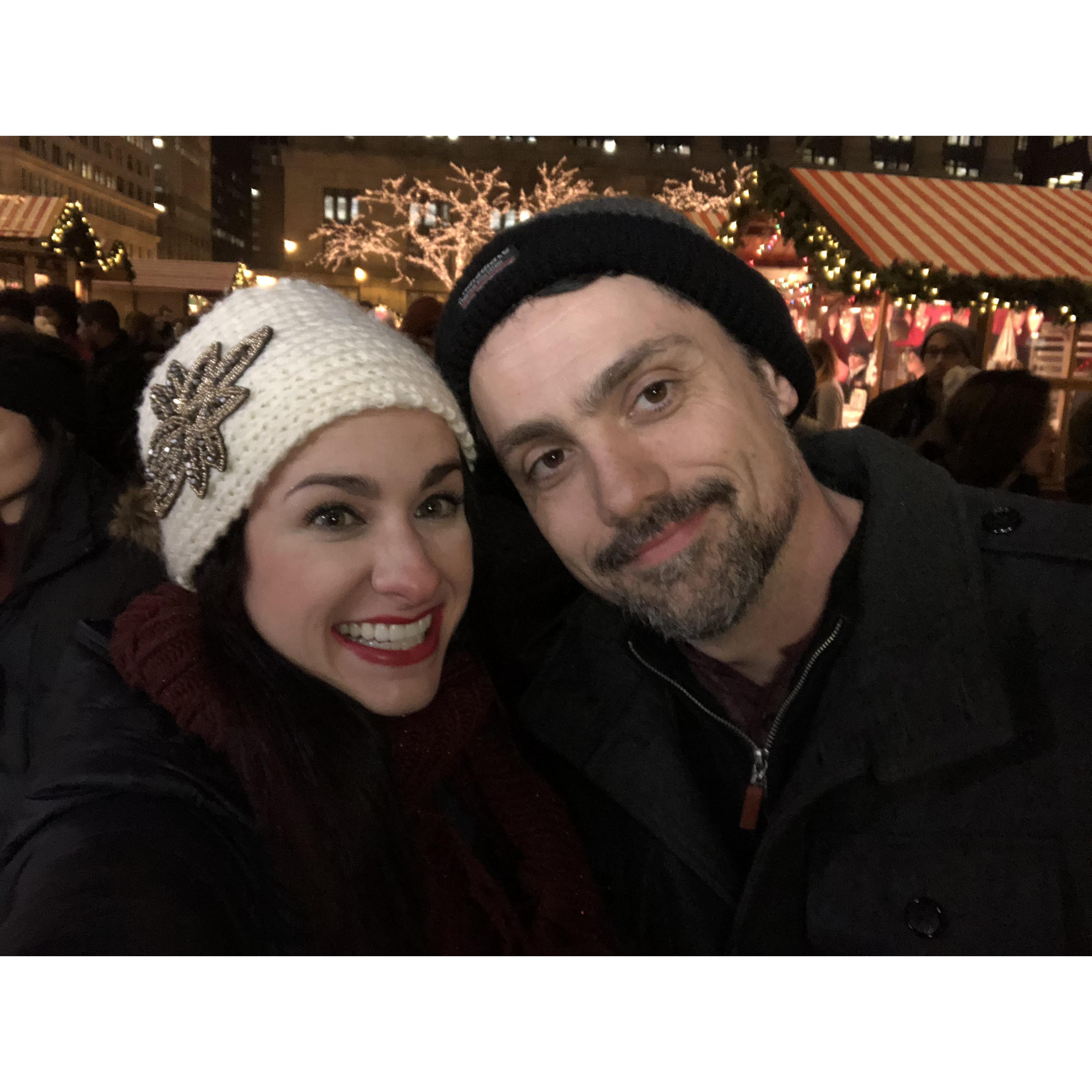 Kristkindl Market Chicago 2018. First Christmas together
