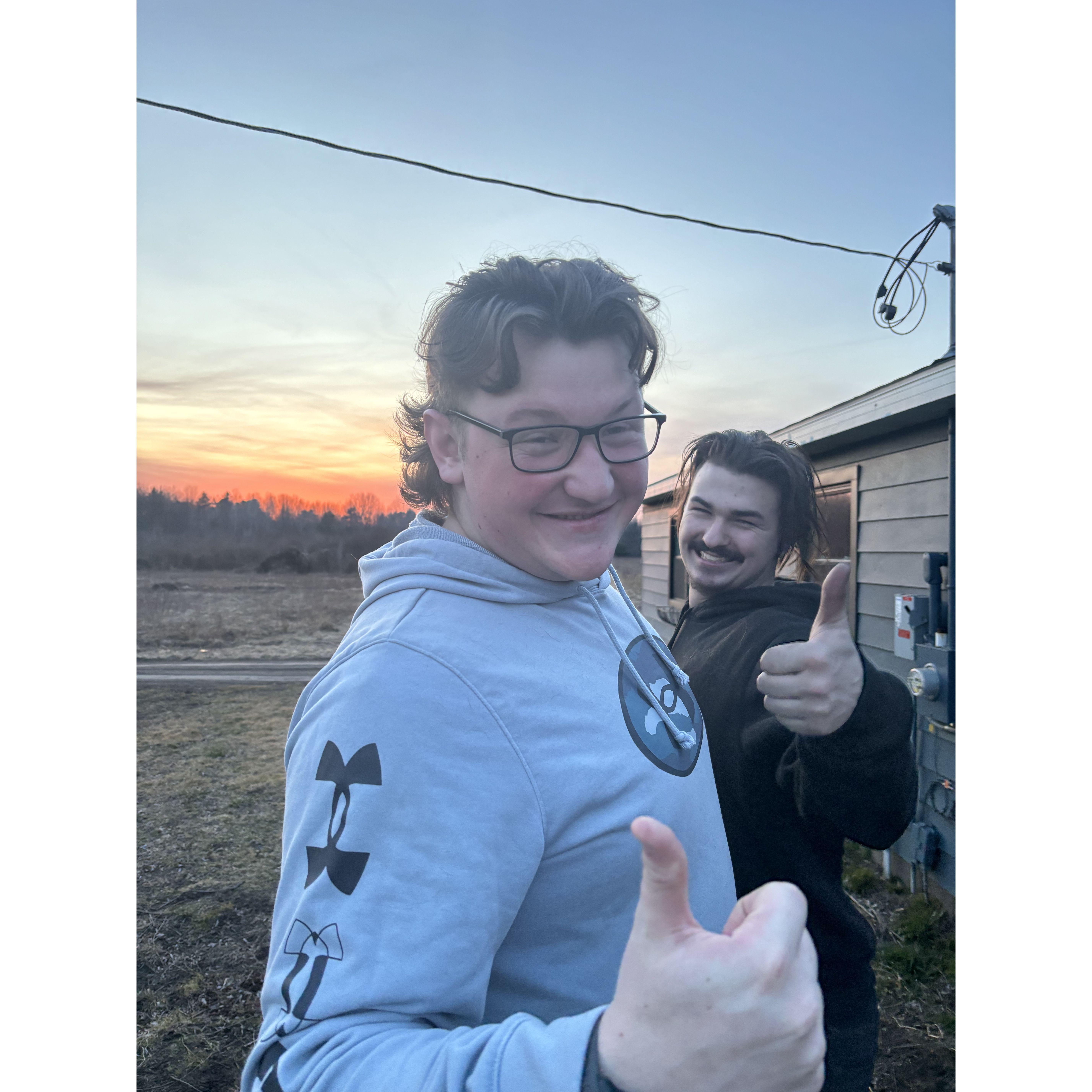 my weirdo ( the one in the back)