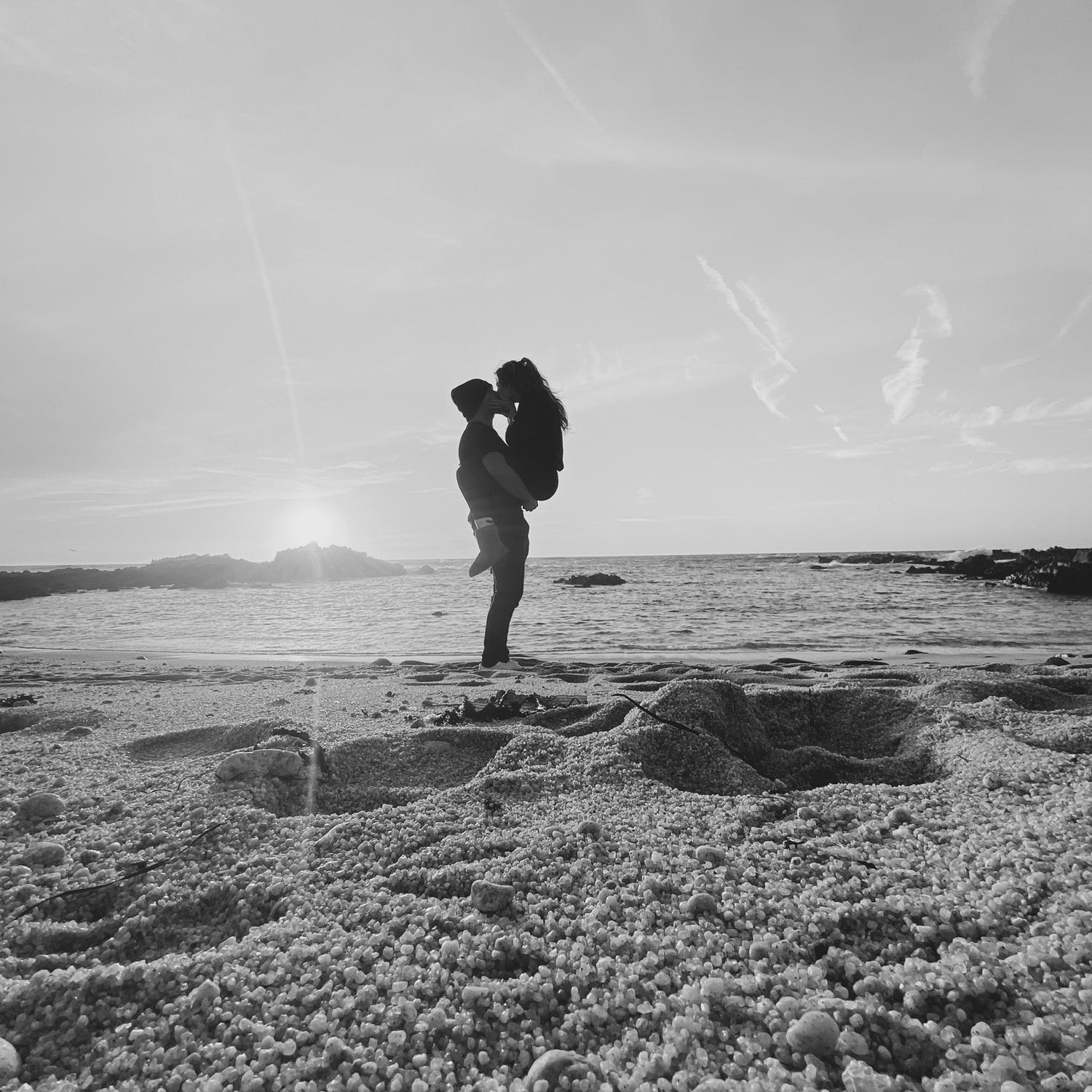 Asilomar Beach just down the street from our home in Pacific Grove. We love taking walks on the bike trail and enjoying the sunsets.