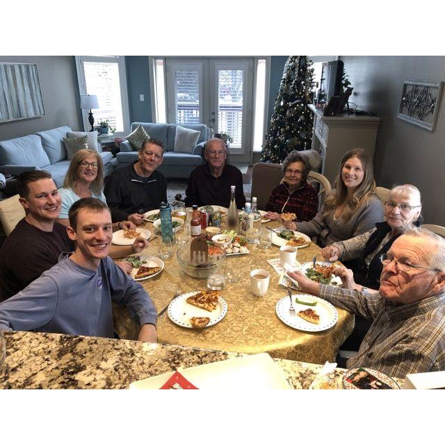 Engagement Celebration with the Kemps and Cloustons!