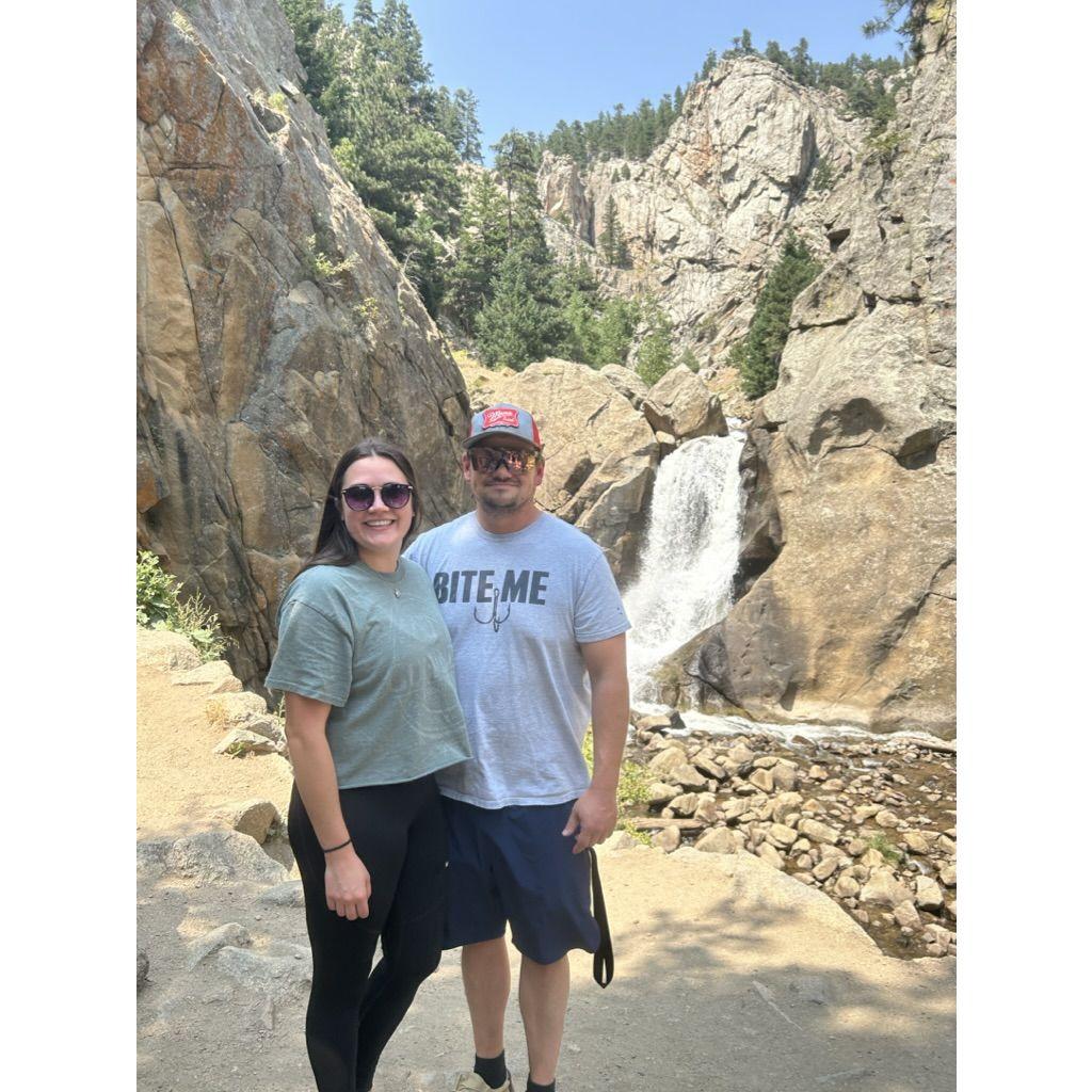 Visited boulder falls in Boulder Colorado.