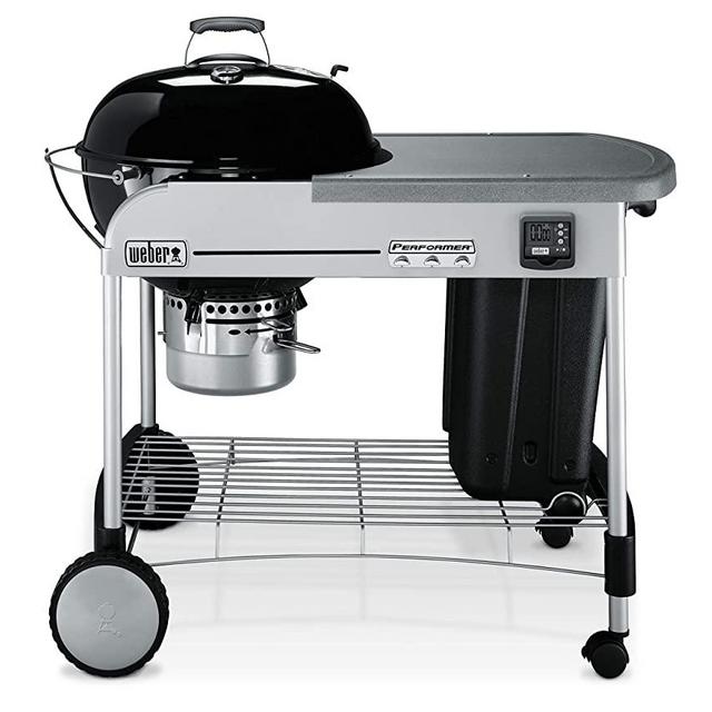 Weber 15401001 Performer Premium Charcoal Grill, 22-Inch, Black, 0