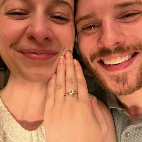 The night we got engaged <3