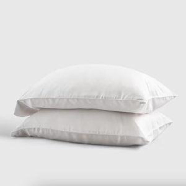 Bamboo Pillowcase Set | White, Standard Size