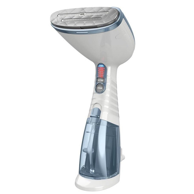 Conair Handheld Garment Steamer for Clothes, Turbo ExtremeSteam 1875W Fabric Clothes Steamers, Hand Steamer for Clothes, Portable Handheld Garment Steamers for Clothes, Handheld Steamer, Blue