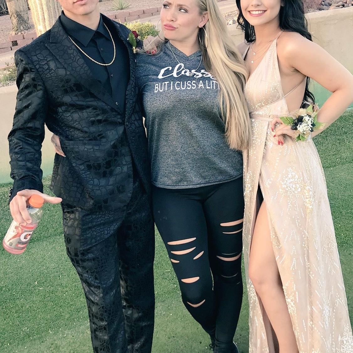 Jordin and I at prom with his mom!