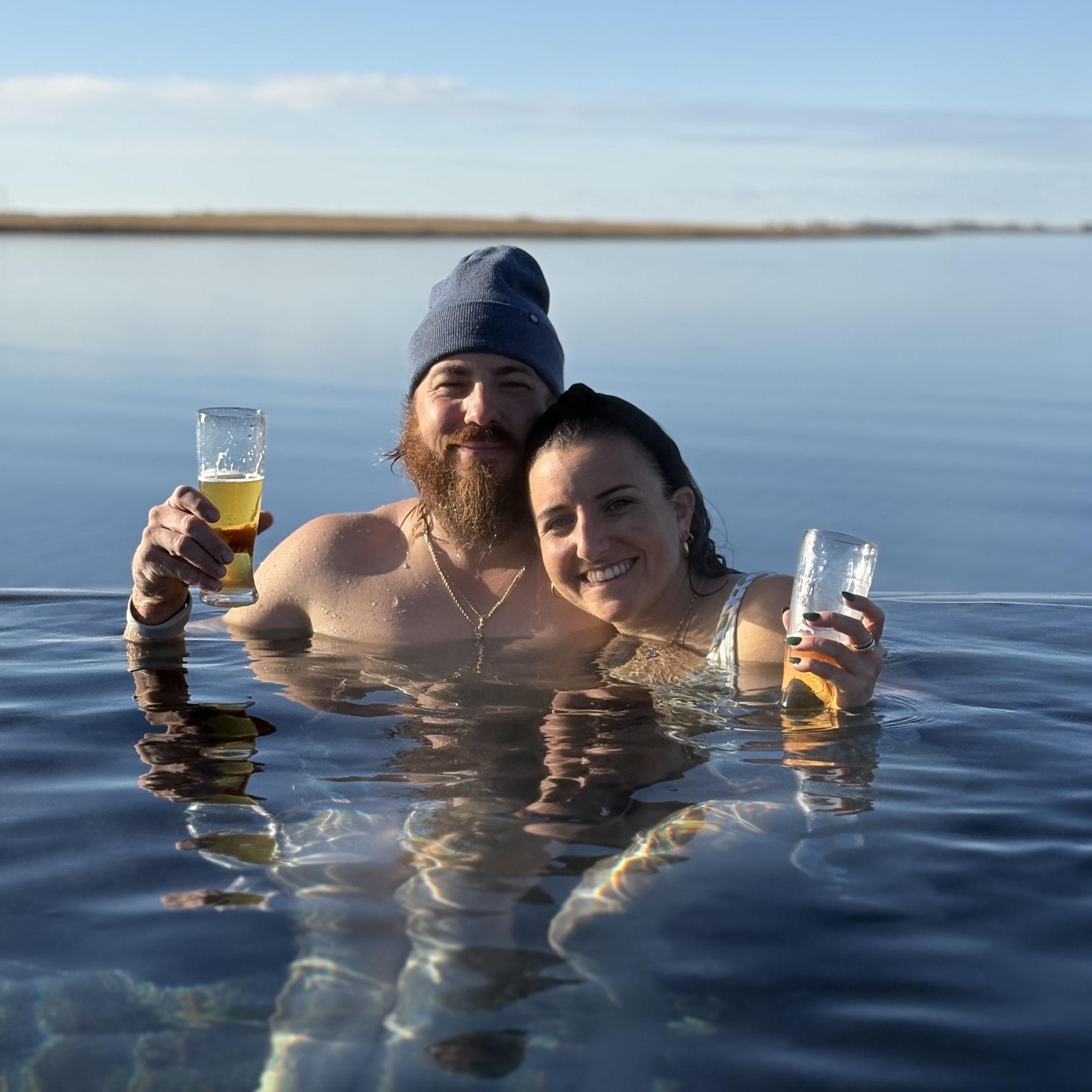 First stop on our 2024 Euro Trip...Sky Lagoon in Iceland