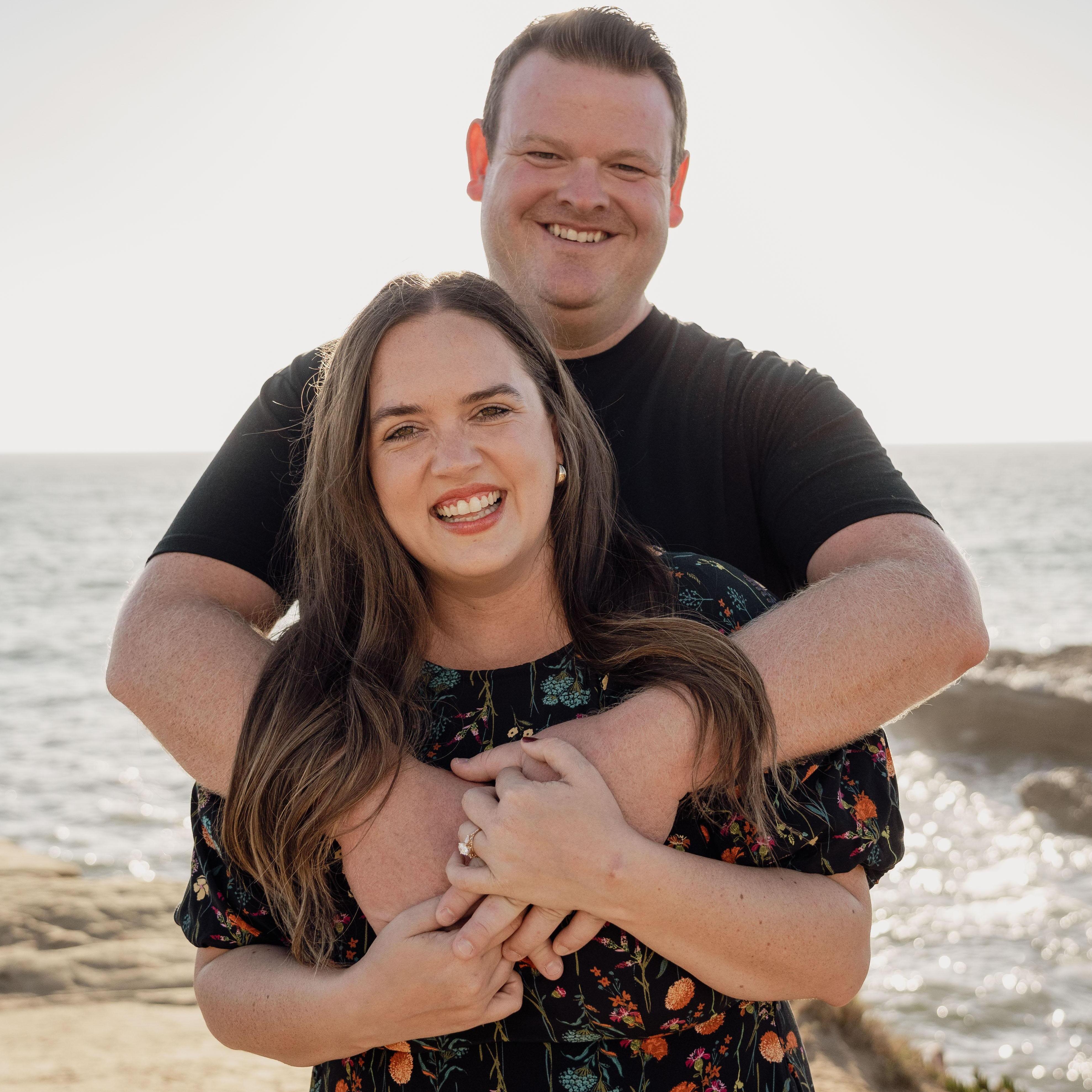 After flying home from our engagement trip, our dear friend Mandie snapped us a couple photos to capture all the love and excitement we were feeling!