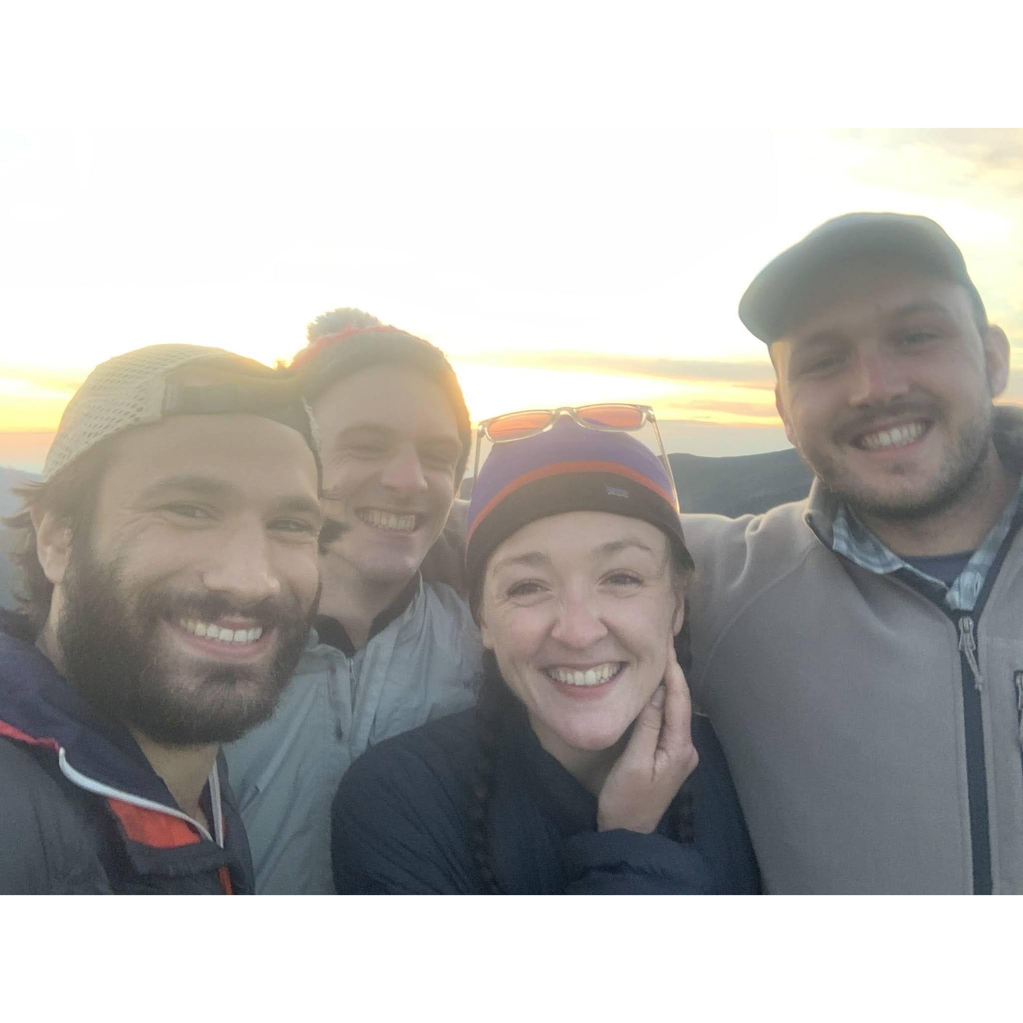 In fact we through hiked/camped in the whites with Kira's brothers