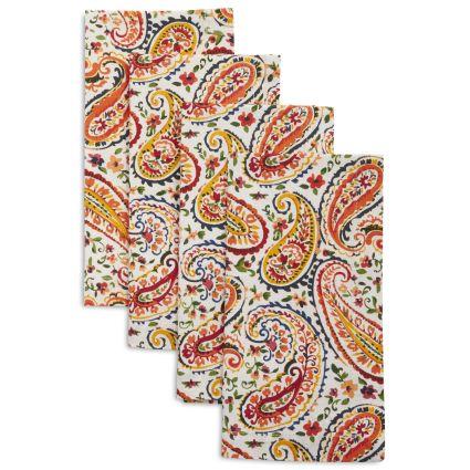 Paisley Napkins, Set of 4