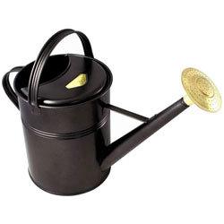 Watering Can - Haws | Traditional Metal 2.3 Gallons (Black)