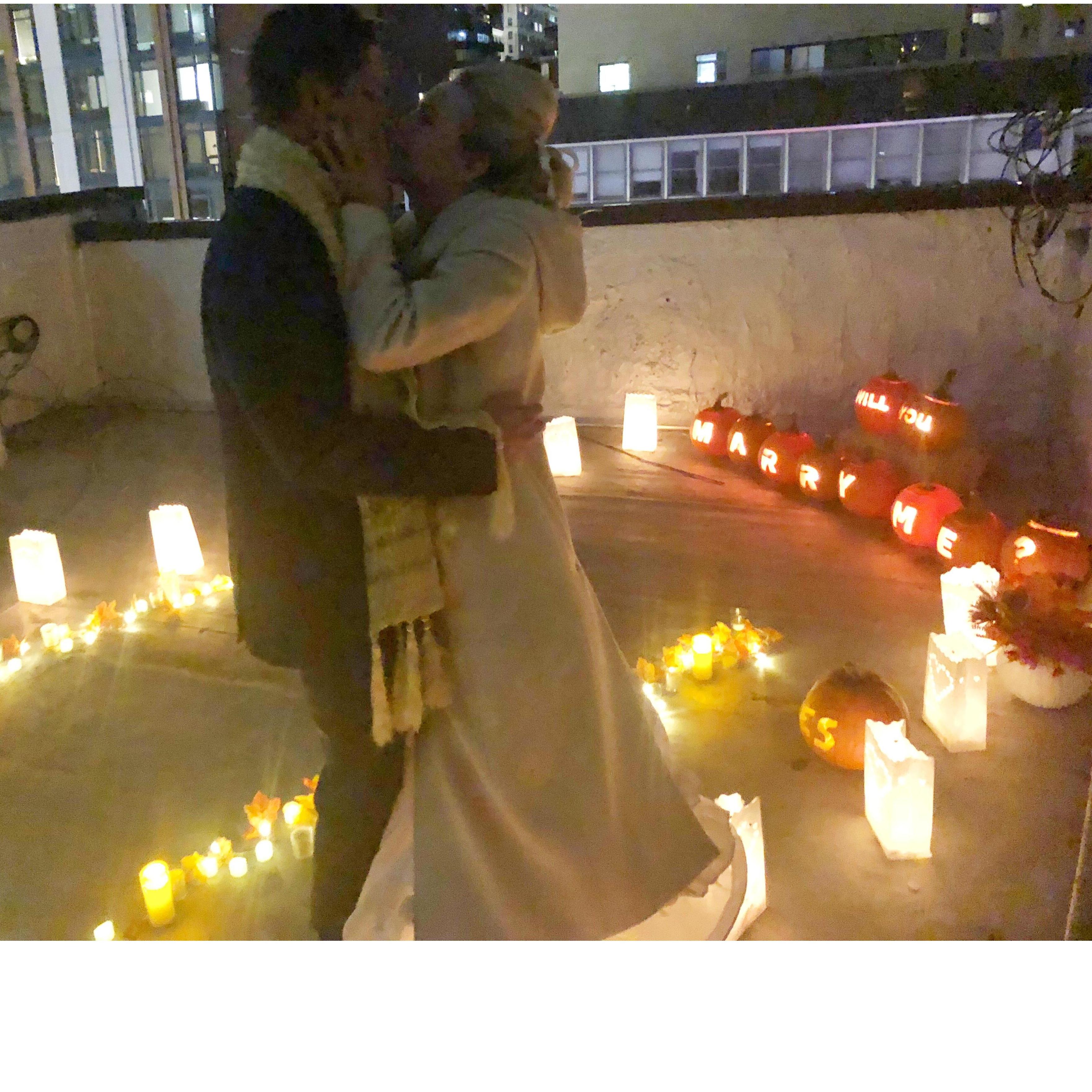 I said yes!