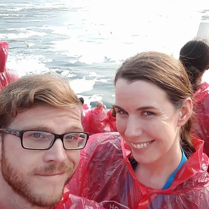 Our first trip out of the country to Niagara Falls (Canadian side)