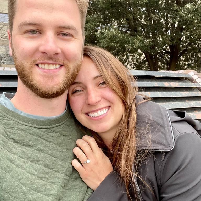 Angus proposed on his birthday while on our trip to England to visit family.  Best day ever. 3.29.22