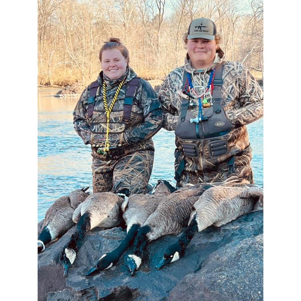 One of the first times hunting together!