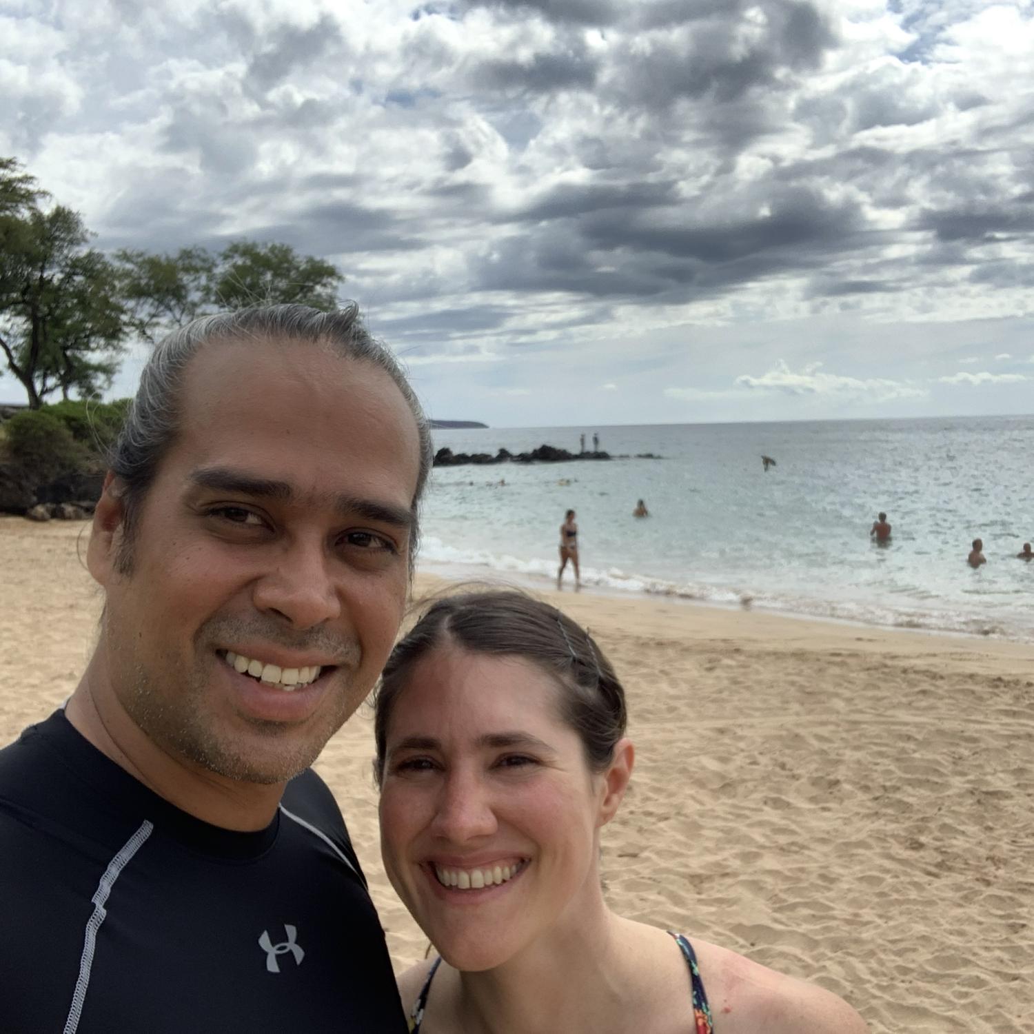 A day at the beach in Maui, HI