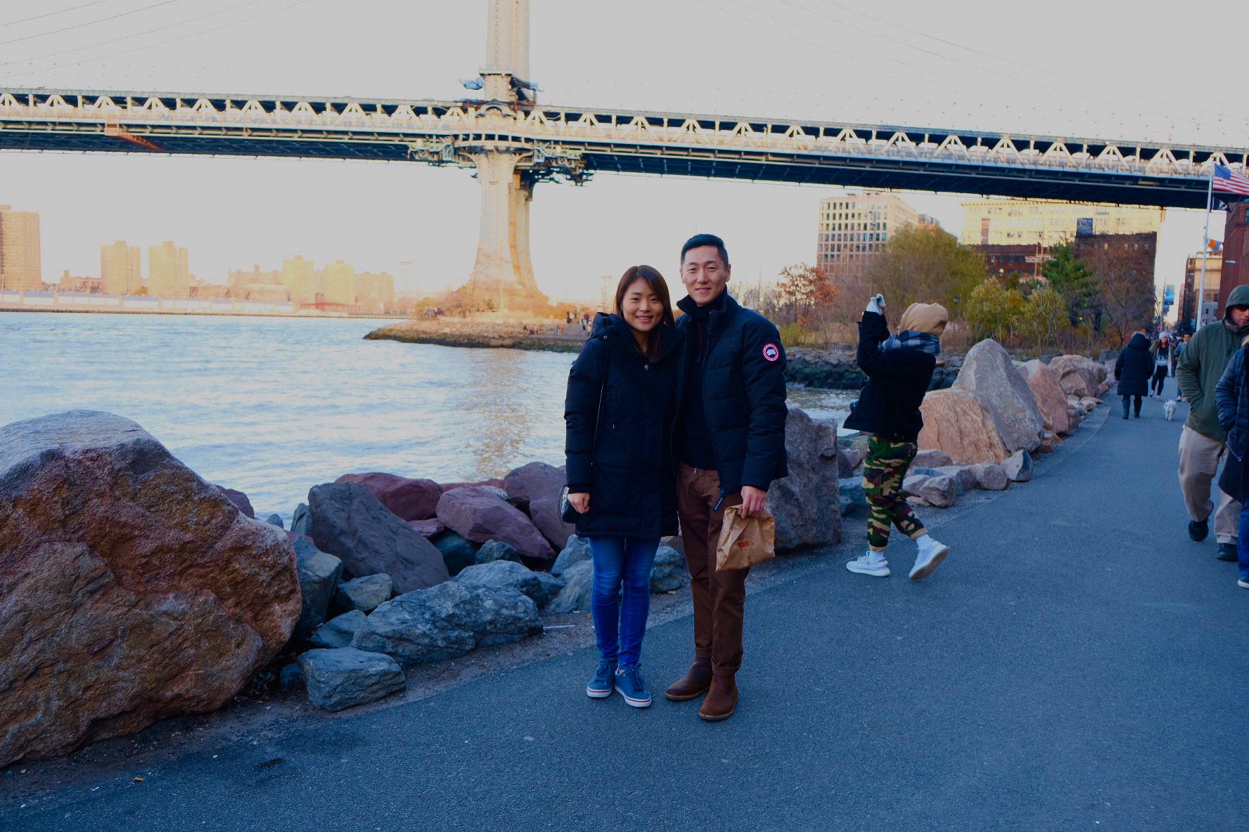 10.19.2019
Across the bridge, at another bridge, Brooklyn Bridge.