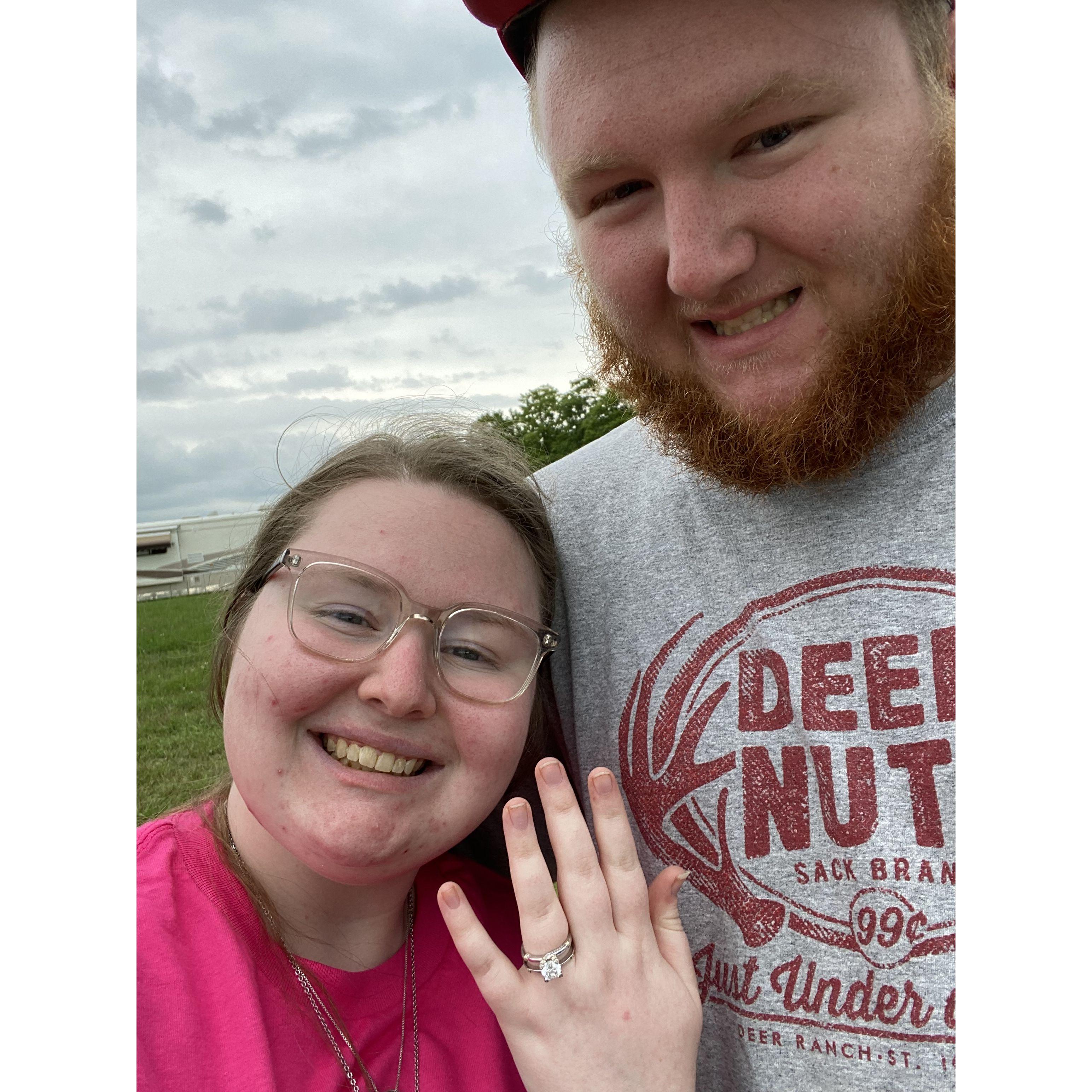Finally engaged! Buckley Old Engine Show 2022