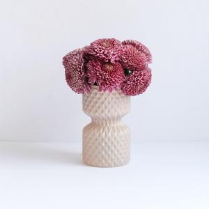 Rose glass vase