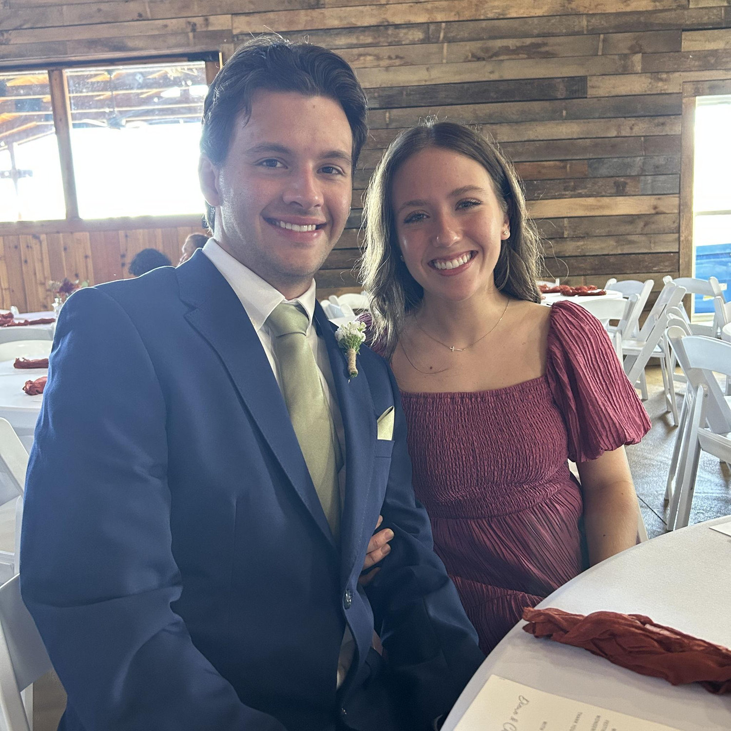 Our first wedding