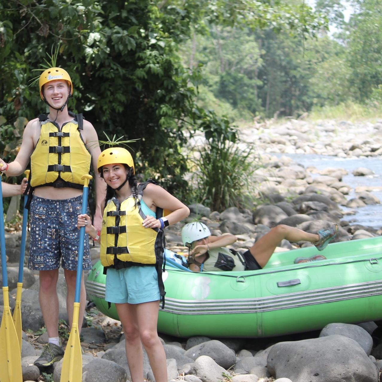 White water rafting
