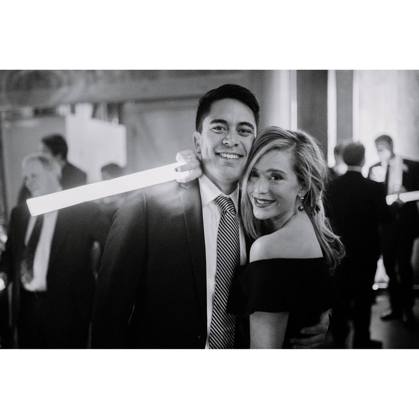 Jeff's first time officiating a wedding, NYE 2016