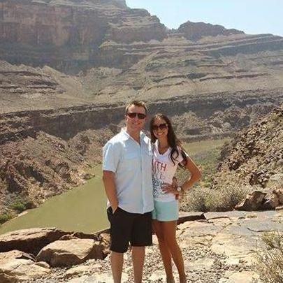 When Nick took Sara on a helicopter ride date...where we sipped Champagne inside the Grand Canyon.
