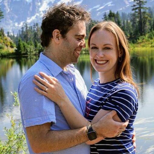 Newly engaged in Mt. Baker