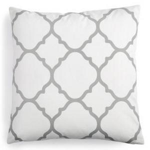 Charter Club - Geometric 18 Square Decorative Pillow, Created for Macy's