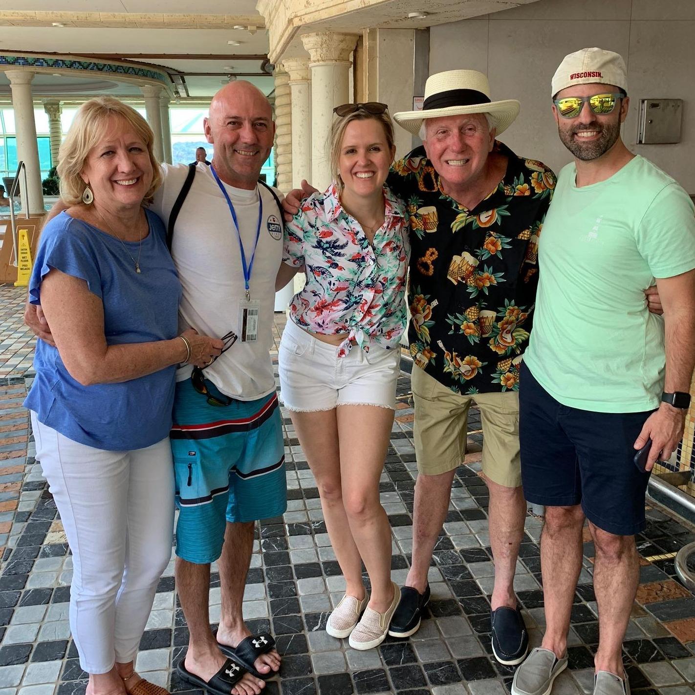 Cruise time with the Lang crew!