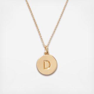 Gold Initial Pendant