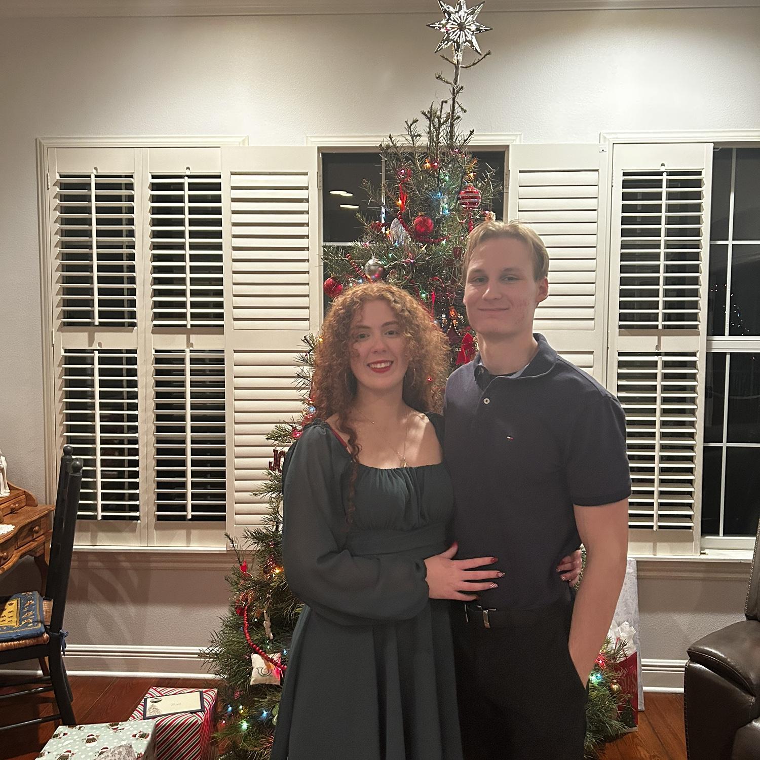 This photo was taken on Christmas Eve 2024 🎄 (the day after our 2 year anniversary)