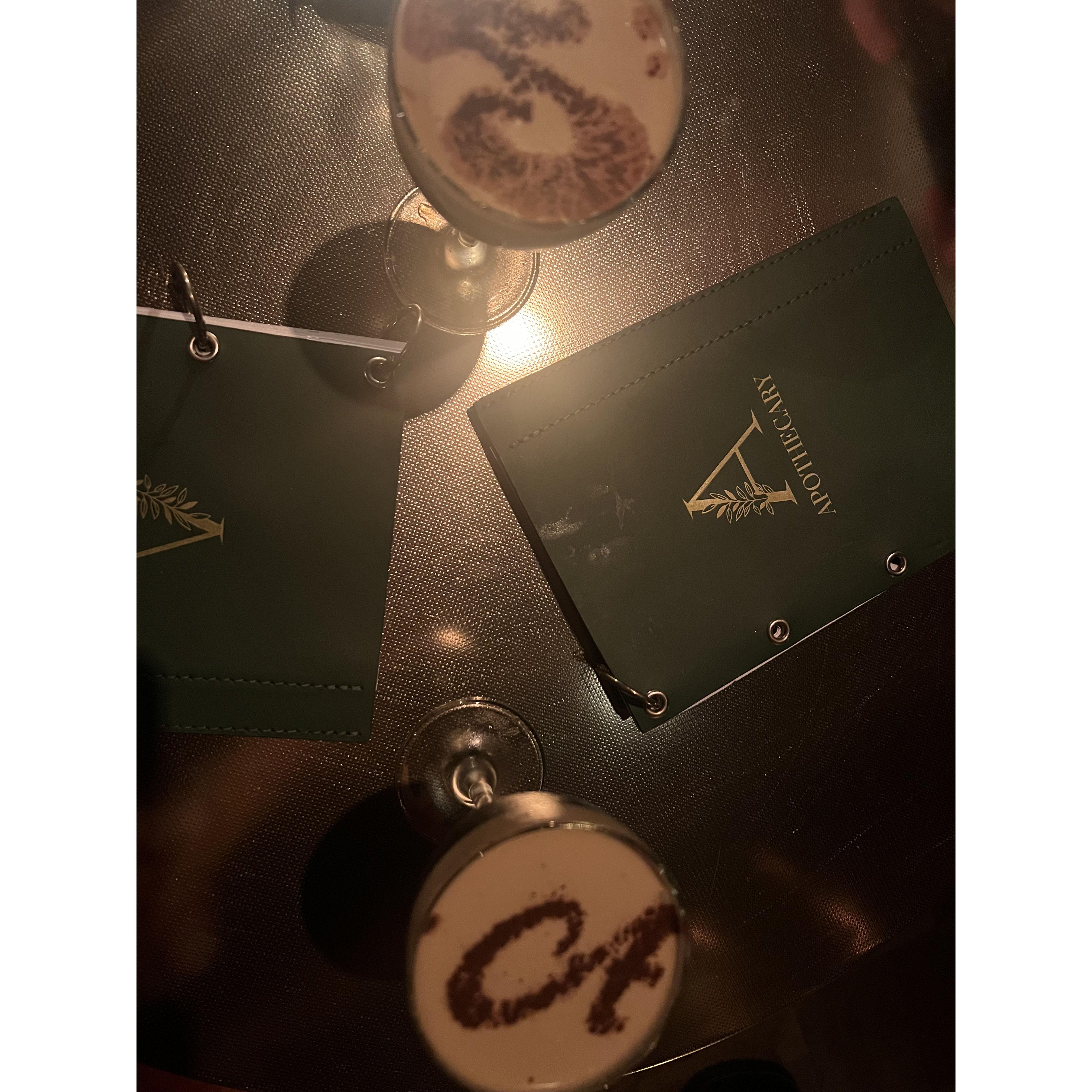 After matching on Hinge and talking about nothing other than March Madness for two weeks, Erin and Price went on their first date to Apothecary.