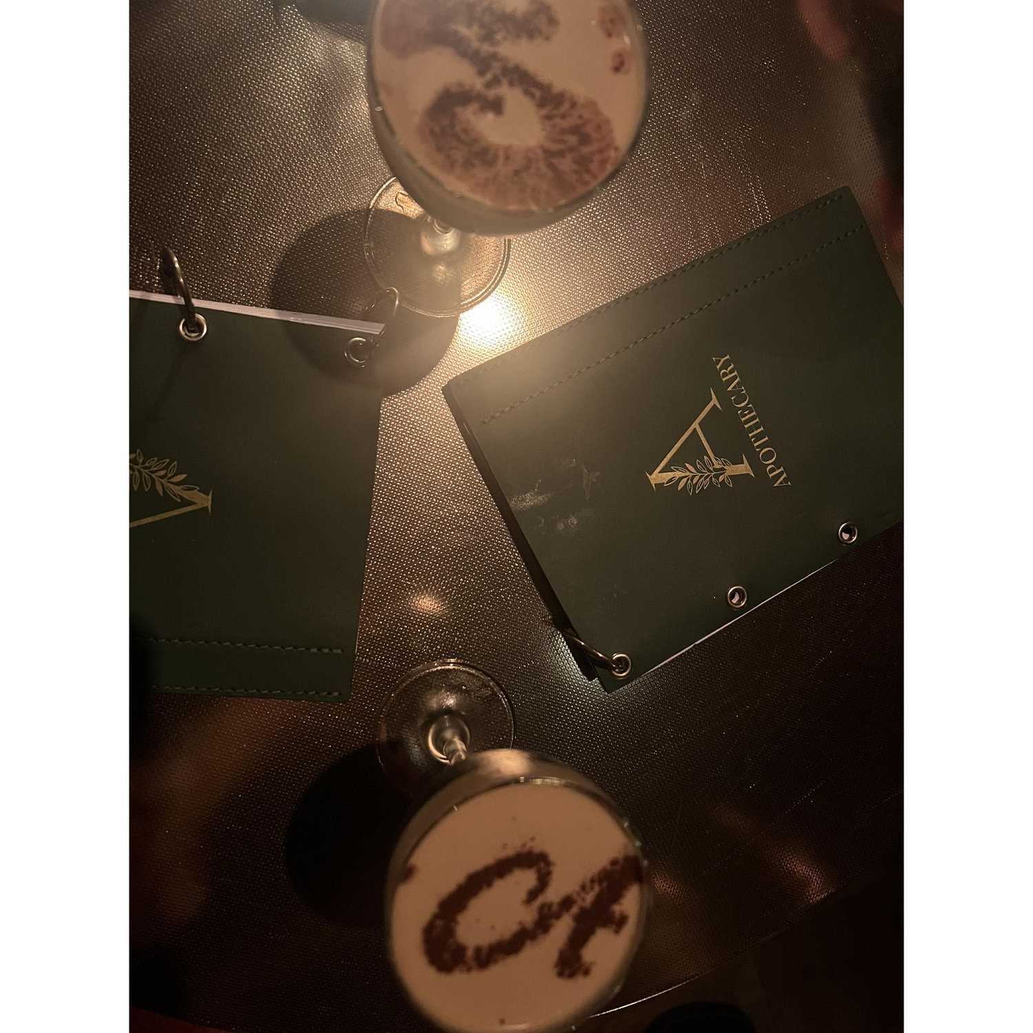 After matching on Hinge and talking about nothing other than March Madness for two weeks, Erin and Price went on their first date to Apothecary.