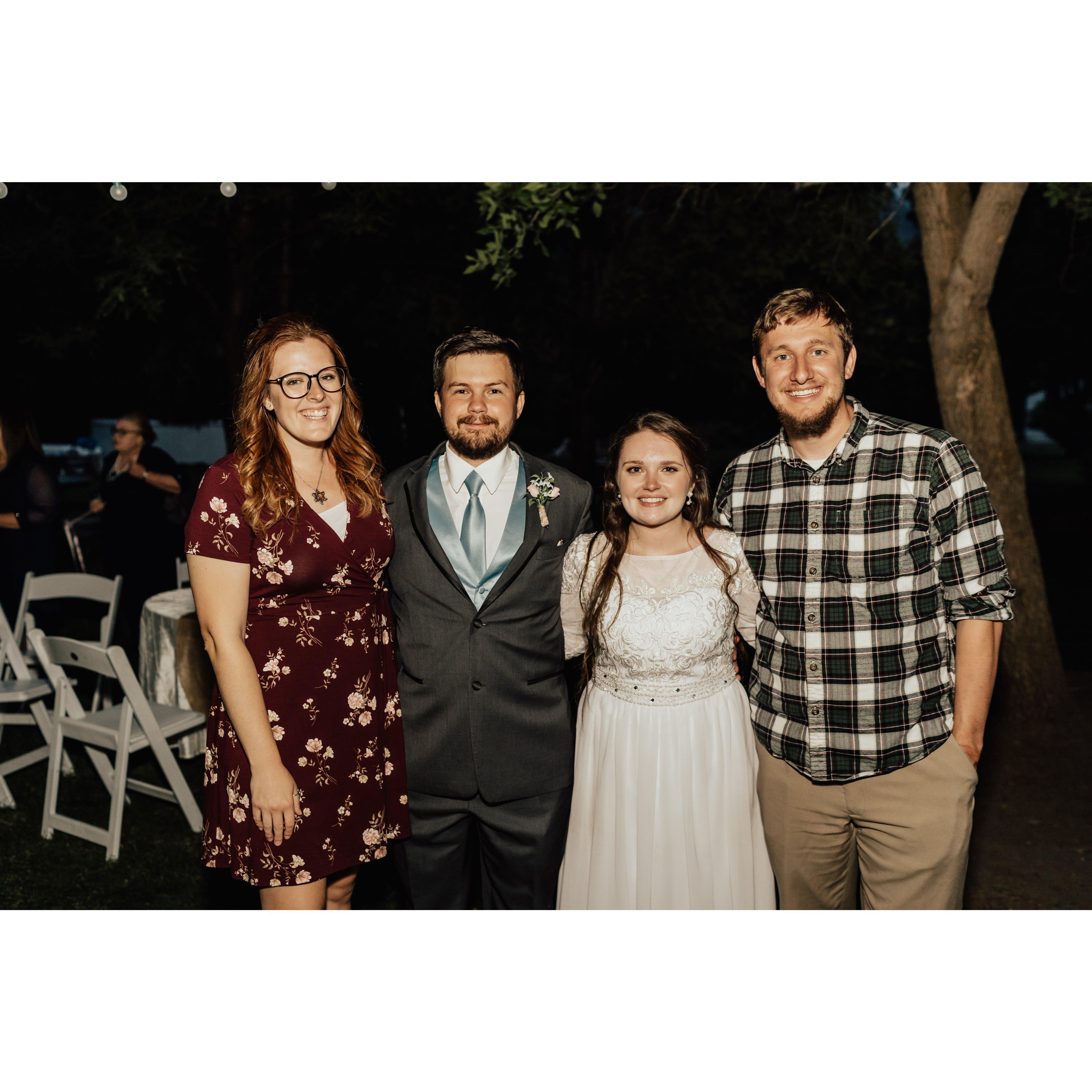 Celebrating Becca and Riley getting married in Utah!  We'll be recreating this picture soon!