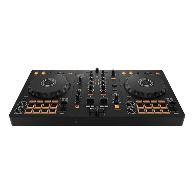 Pioneer DJ DDJ-FLX4 2-deck Rekordbox and Serato DJ Controller - Graphite
