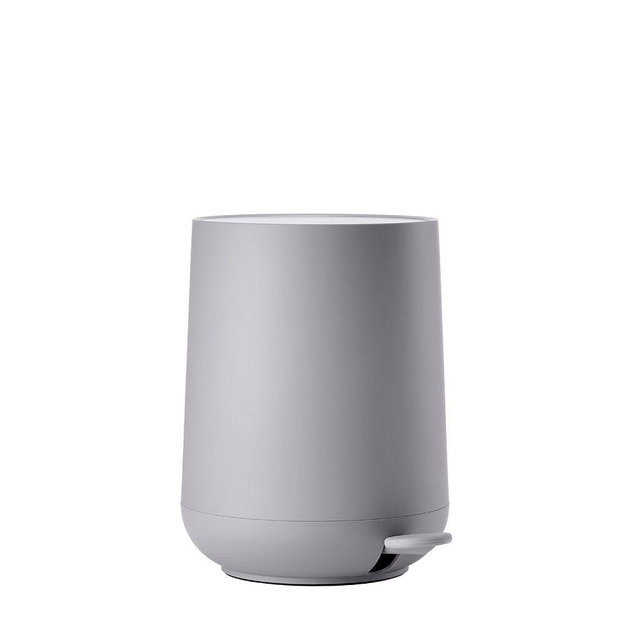 NOVA ONE Waste Bin 3 L Gull Grey H 9.3", D 8.1", 3.2 qt